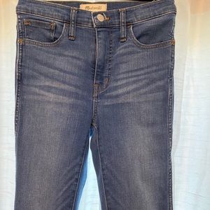 NEW!! Madewell 10” High waisted Roadtripper jeans